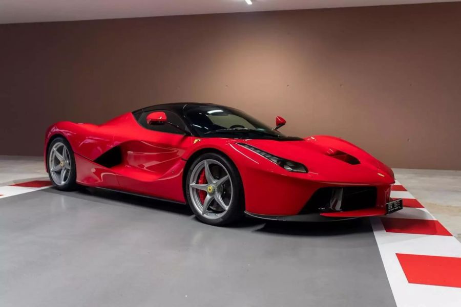 Ein Ferrari LaFerrari von 2016 – von Sebastian Vettel nur 490 Kilometer gefahren.