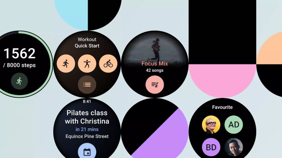 Google Wear OS Tiles