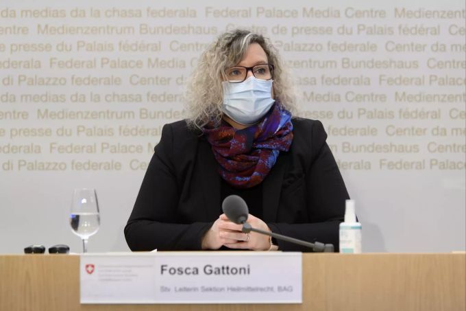 Fosca Gattoni, stellvertretende Leiterin Sektion Heilmittelrecht beim BAG. Coronavirus BAG Gattoni