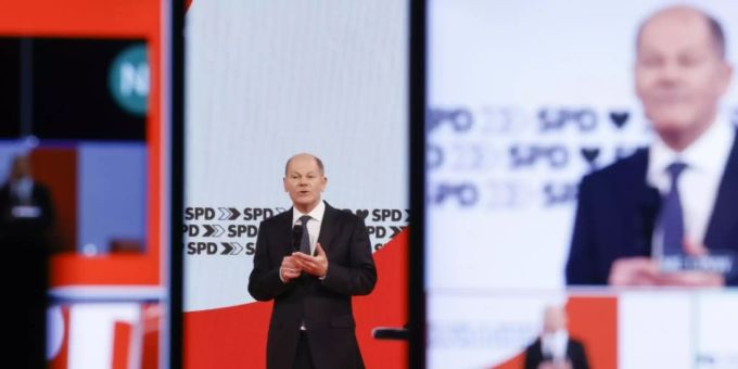 SPD-Parteitag Bestätigt Scholz Als Kanzlerkandidat