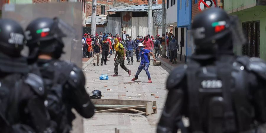 Proteste in Kolumbien