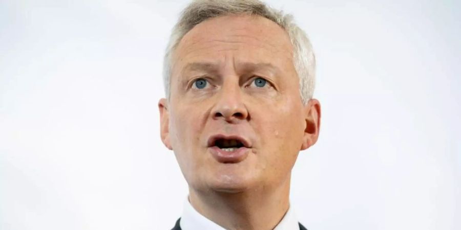 Bruno Le Maire ist Minister für Wirtschaft und Finanzen im Kabinett Macron. Foto: Kay Nietfeld/dpa