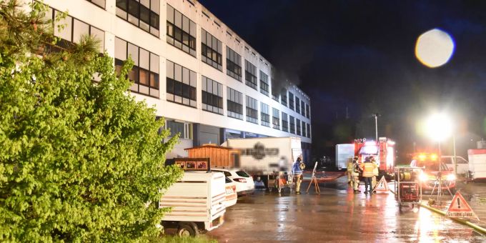 Während des Brandes hielten sich keine Personen im Gebäude auf. Kantonspolizei St. Gallen