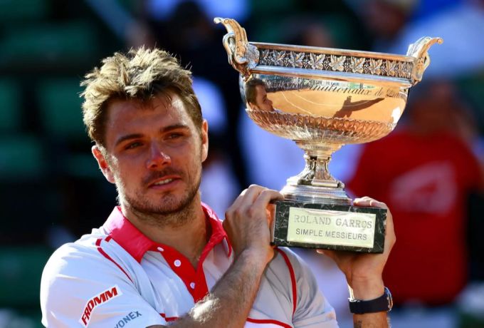 2015 besiegt Stan Wawrinka im Roland-Garros-Final Novak Djokovic. Stan Wawrinka