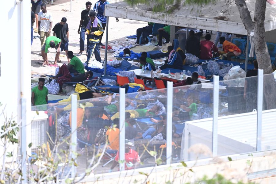 Tausende Migranten erreichten zuletzt die Insel Lampedusa.