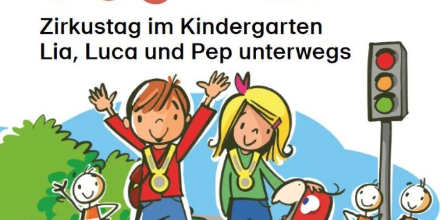 Das Bilderbuch der BFU bringt Kindern die Sicherheit auf dem Schulweg nahe.