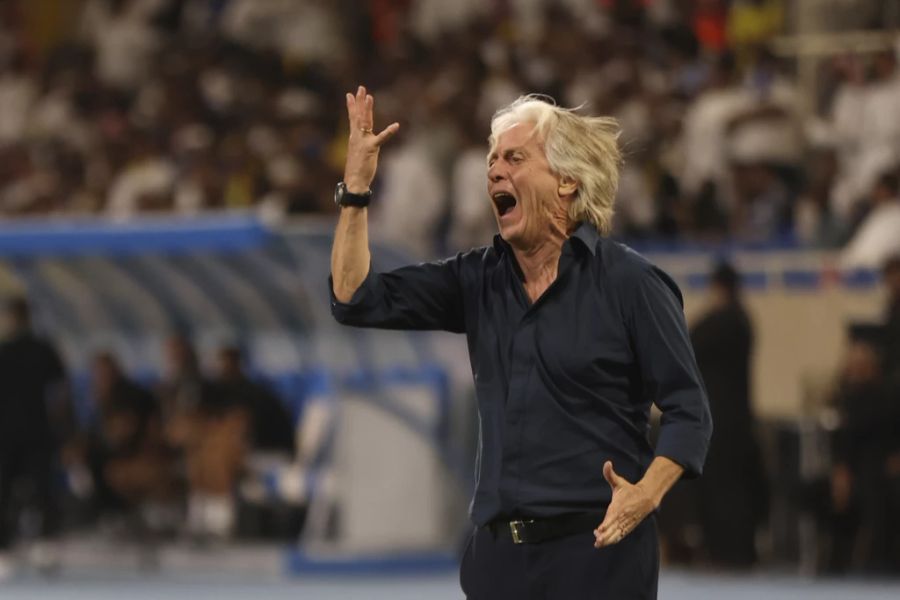 Jorge Jesus ist Trainer in Saudi-Arabien.