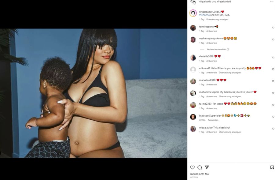 Rihanna ist kürzlich zum zweiten Mal Mami geworden.