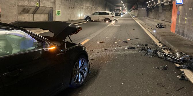 Verkehrsunfall auf A3