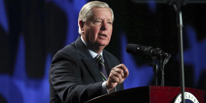 Der Senator South Carolinas: Lindsey Graham. Lindsey Graham