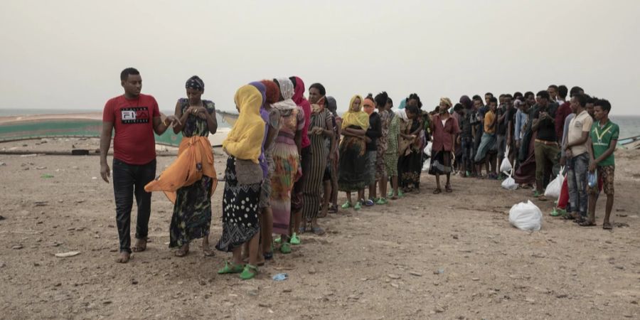 Äthiopische Migranten