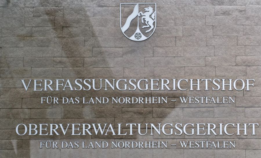 Schild OVG Münster