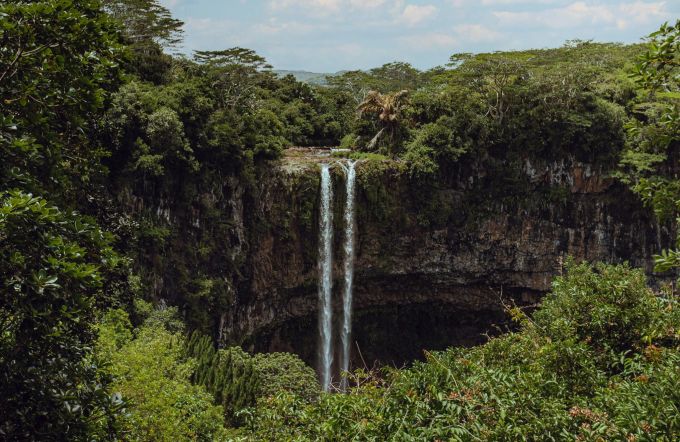 Die Schlucht bietet unter anderem Schutz für Flughunde. Mauritius