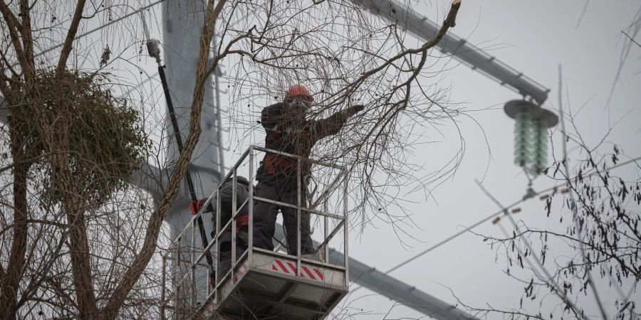 Die durch russische Raketenangriffe verursachten Probleme bei der ukrainischen Stromversorgung werden nach Behördenangaben den ganzen Winter andauern.