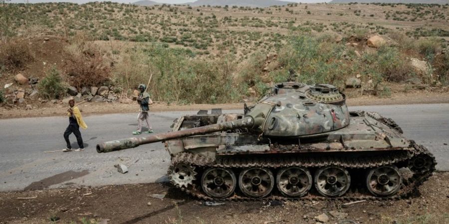 Panzer in Tigray