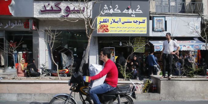 Im Iran sind angesichts der Proteste gegen das Regime in vielen Städten die Läden geschlossen geblieben. (Archivbild) iran läden proteste