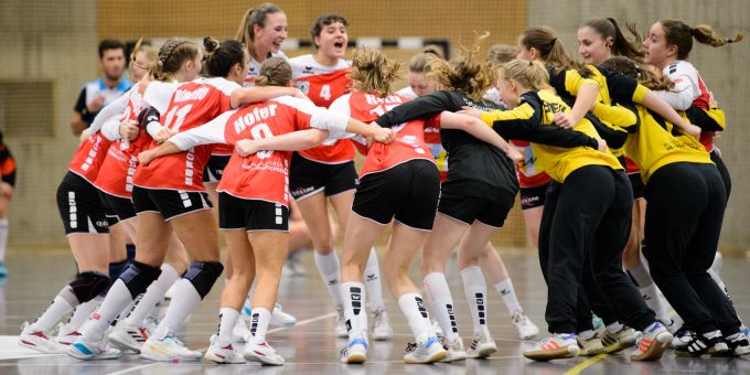HVH - Teamfoto zum Sieg HVH Handball