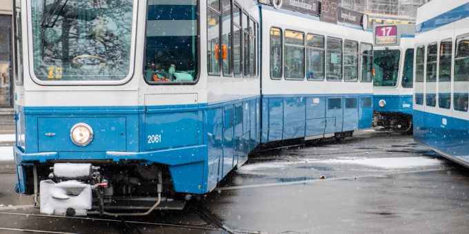 Ein Tram der VBZ Verkehrsbetriebe Zürich. (Symbolbild) – Stadt Zürich VBZ