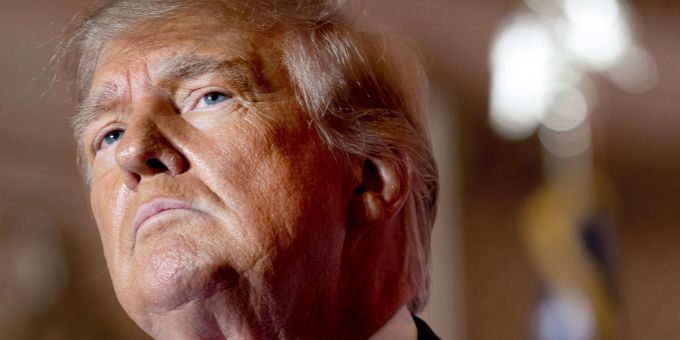 Ex-US-Präsident Donald Trump in seinem Anwesen Mar-a-Lago. Ex-US-Präsident Donald Trump in seinem Anwesen Mar-a-Lago.