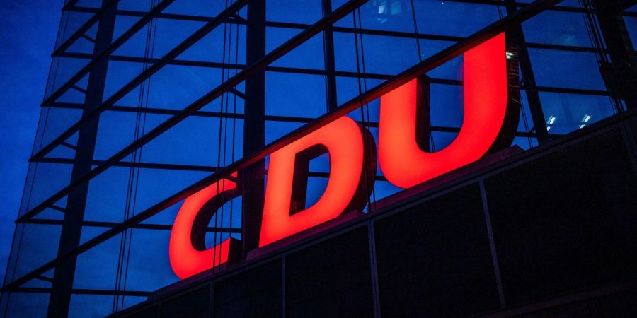Die CDU erhielt mehr als 500.00 Euro an Spenden.