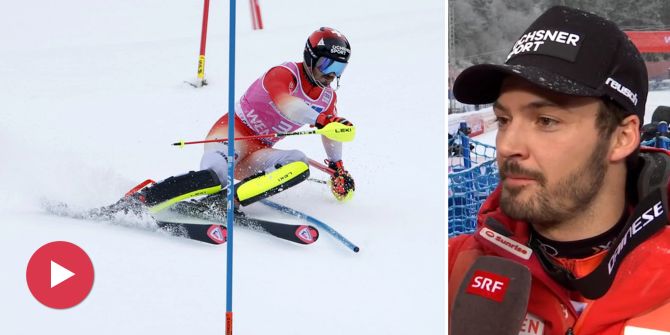 Loic Meillard Slalom Wengen