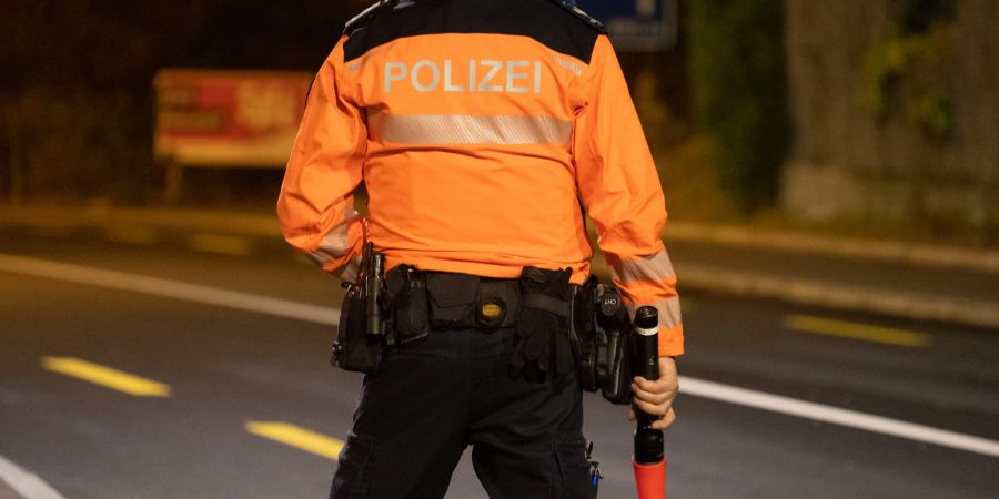 Verkehrskontrolle der Polizei