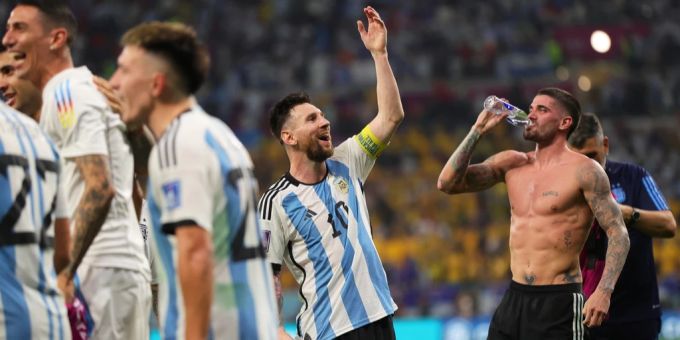Familie auf Tribüne - Jubilar Messi: «Es ist etwas ganz Besonderes»