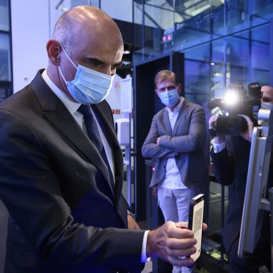 Alain Berset Zertifikat Coronavirus