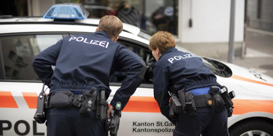 Polizei St. Gallen Polizist