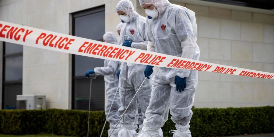 Forensiker bei ihrer Arbeit: «Wir wissen nicht, ob sie vergiftet wurden oder ob etwas anderes passiert ist». (Symbolbild)