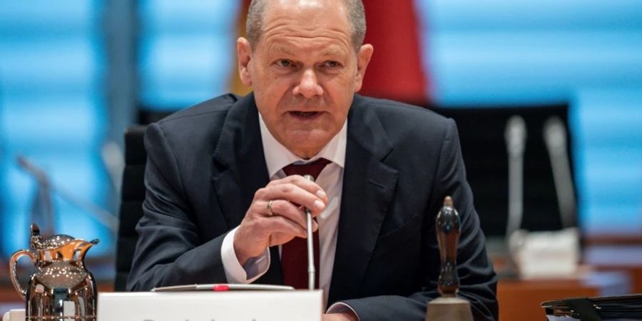 Kanzler Scholz