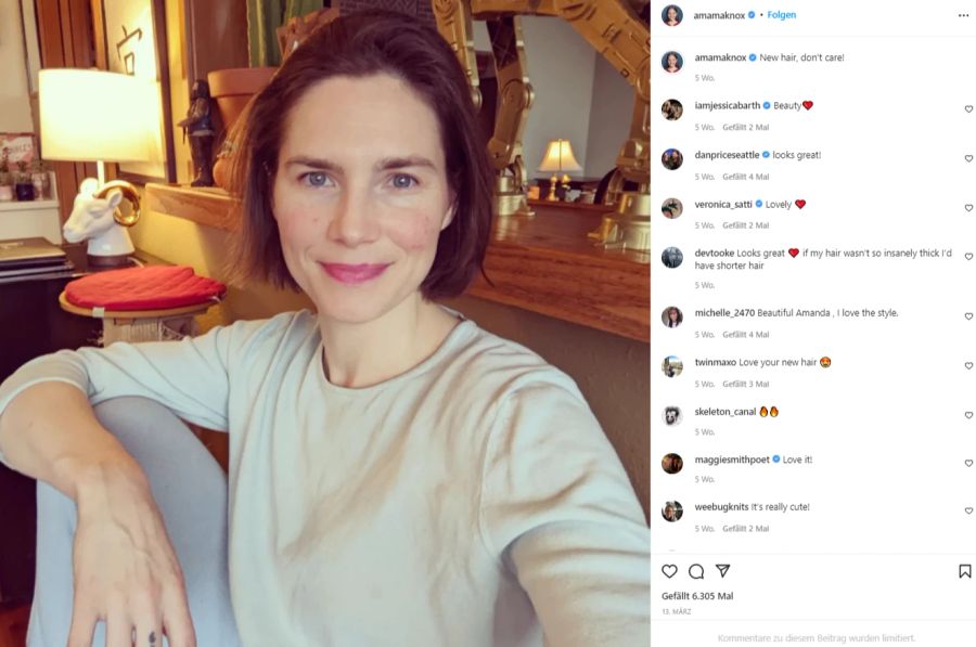 Amanda Knox – auch «Engel mit Eisaugen» genannt – sass vier Jahre im Knast.