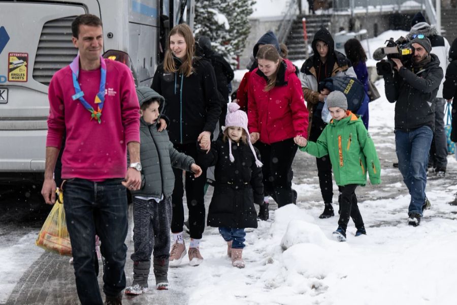 Hier werden Waisenkinder aus der Ukraine in Kandersteg untergebracht.