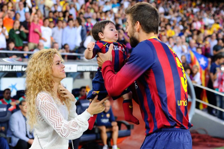 Bilder aus glücklicheren Tagen: Fussballer Gerard Piqué und Sängerin Shakira.