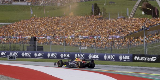 Max Verstappen gewinnt den Sprint im österreichischen Spielberg. formel 1 spielberg
