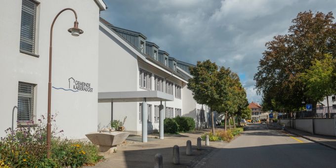 Die Gemeindeverwaltung in Kaiseraugst. Die Gemeindeverwaltung in Kaiseraugst.