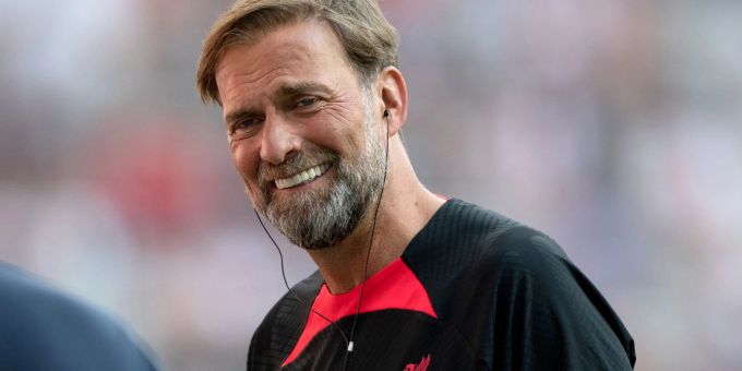 Ist begeistert von der Qualität und sieht die EM als Werbung für den Frauenfussball: Jürgen Klopp. Ist begeistert von der Qualität und sieht die EM als Werbung für den Frauenfussball: Jürgen Klopp.