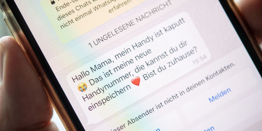 Achtung Falle! Diese Nachricht ist bestimmt von keinem notleidenden Kind, sondern ein waschechter Betrug per Whatsapp.