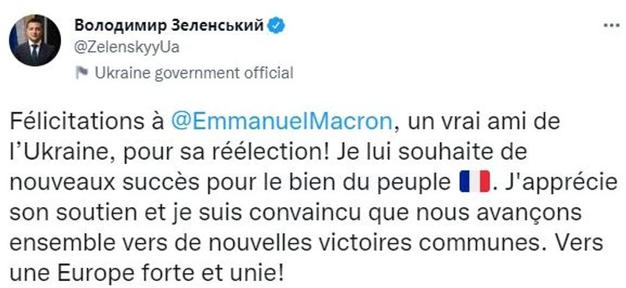 Ukraine Emmanuel Macron