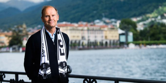 Joe Mansueto besuchte erstmals seinen FC Lugano. FC Lugano