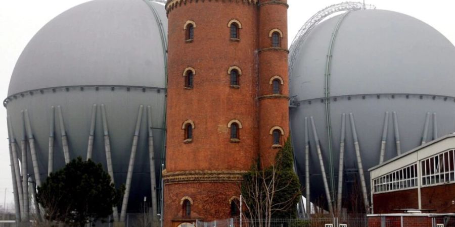 Gasspeicher in Berlin-Charlottenburg (D): Bevor ein Solidaritätsabkommen zwischen Deutschland und der Schweiz abgeschlossen werden kann, muss es zur Vorab-Prüfung der EU-Kommission vorgelegt werden. (Symbolbild)