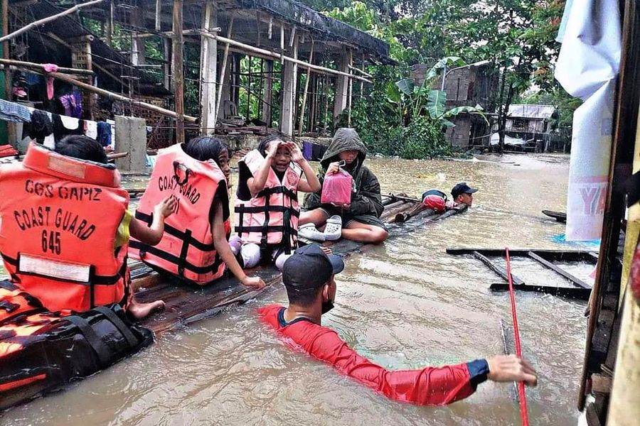 Philippinen Tropensturm