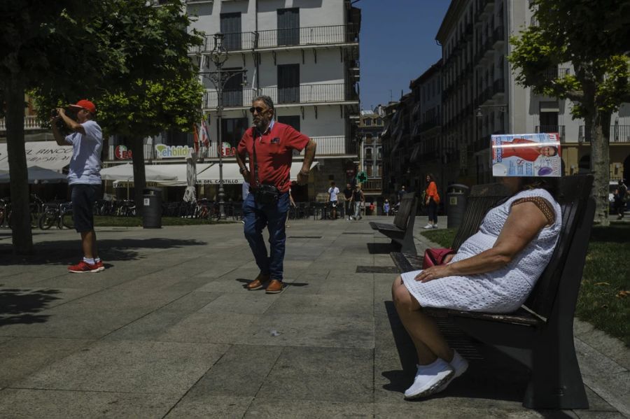 Die Temperaturen in Spanien liegen seit Tagen bei über 35 Grad.