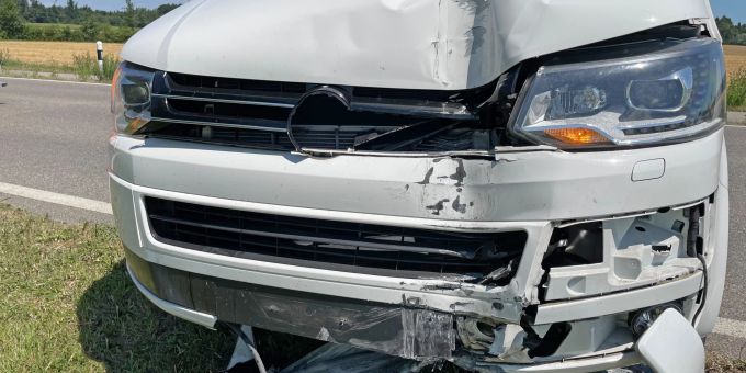 Beim Unfall wurde niemand verletzt.