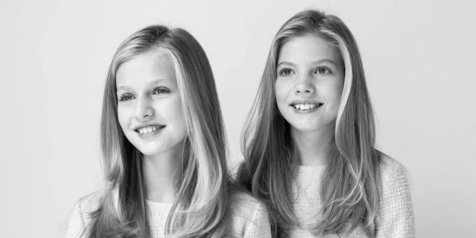 Die Prinzessinnen Leonor und Sofía. (Archivbild) Leonor und Sofía