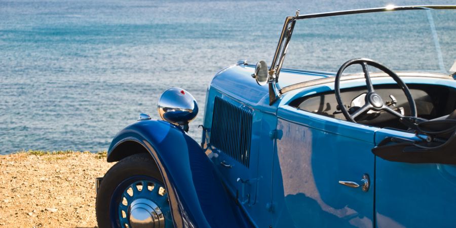 Oldtimer am strand