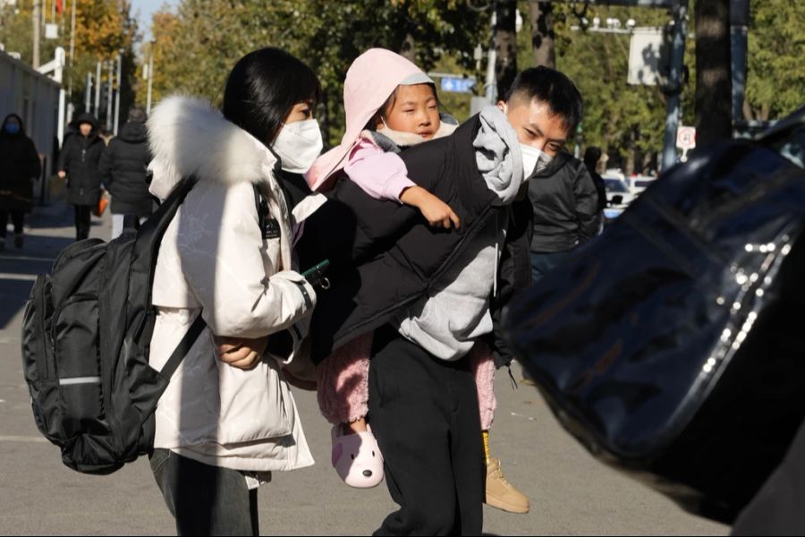 Die Anzahl der Lungenentzündungen bei Kindern in China häuft sich. Spitäler sind deshalb voll. (Symbolbild)