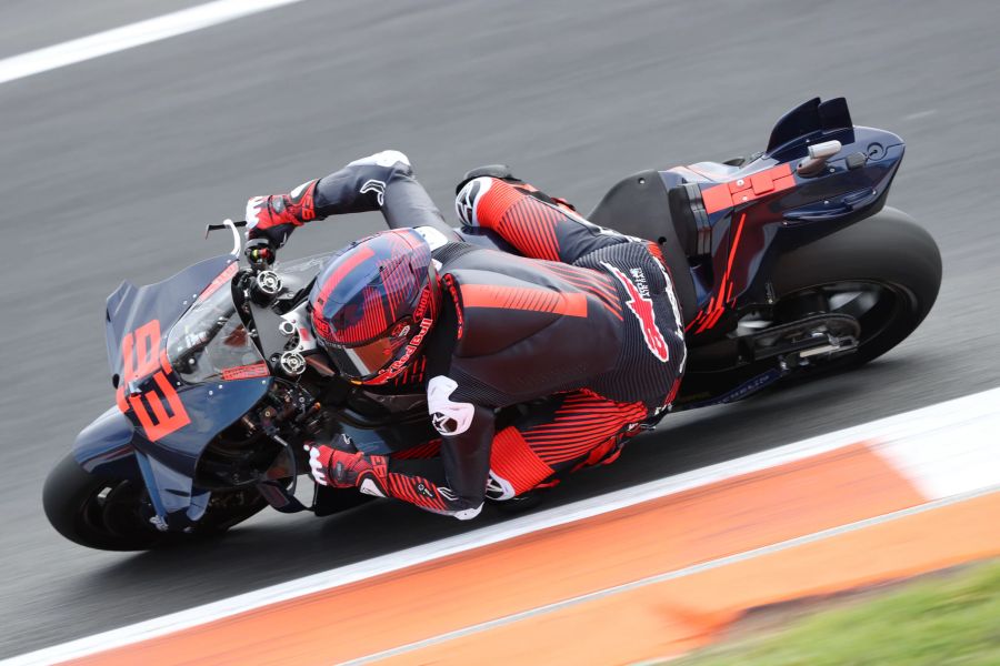 Marc Márquez (Gresini Ducati) beim Nachsaison-Test der MotoGP.