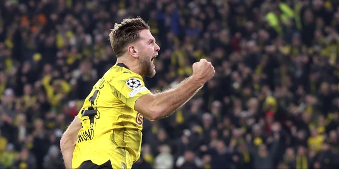 Niclas Füllkrug trifft gegen Newcastle zum 1:0. BVB