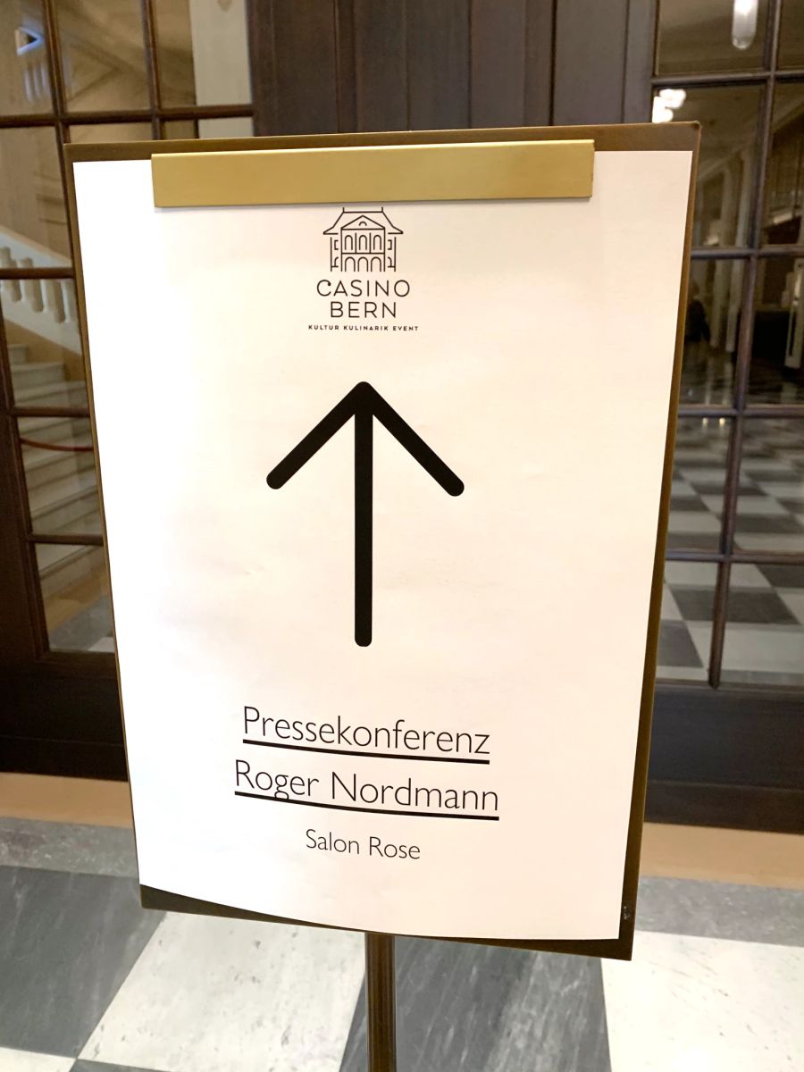 Immer geradeaus: Hier lang zu Roger Nordmann.